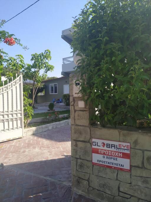 Greek Style Ground Floor Apartment & Pool Ialysos  Ngoại thất bức ảnh