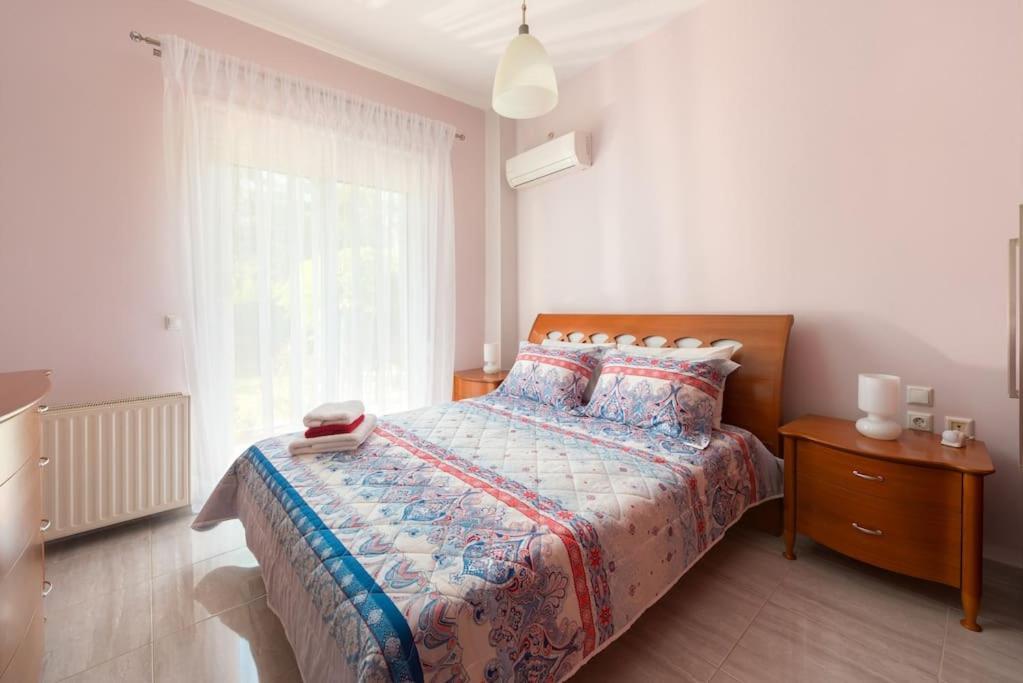 Greek Style Ground Floor Apartment & Pool Ialysos  Ngoại thất bức ảnh