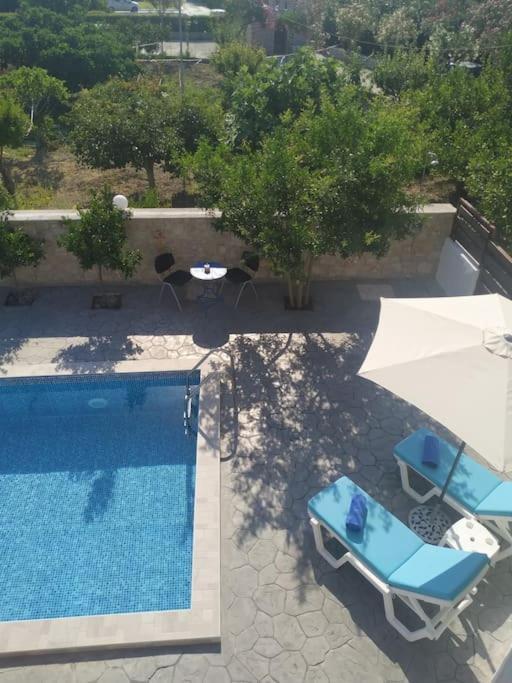 Greek Style Ground Floor Apartment & Pool Ialysos  Ngoại thất bức ảnh