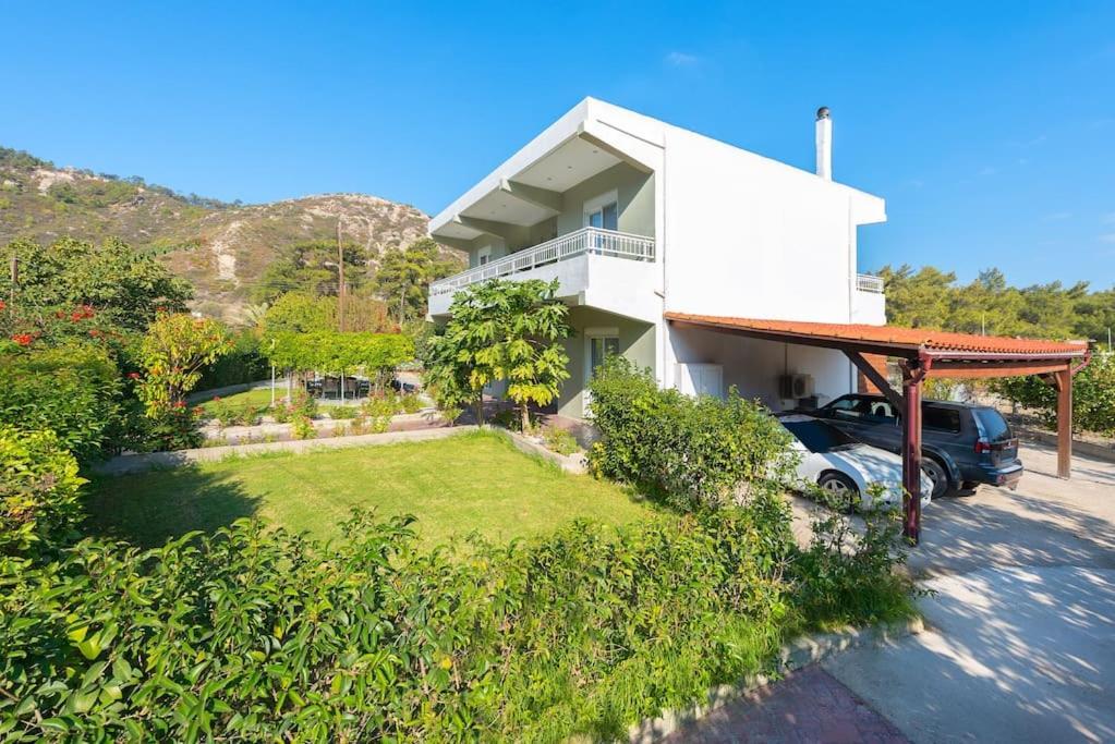 Greek Style Ground Floor Apartment & Pool Ialysos  Ngoại thất bức ảnh